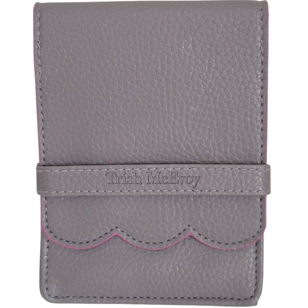 Trish McEvoy Makeup Travel Pouch ONLY Faux Leather from Confidence to Go Line